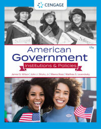 Cover image: American Government: Institutions and Policies 17th edition 9780357459652