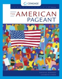 Cover image: The American Pageant 17th edition 9780357939376