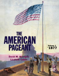 Cover image: American Pageant, Volume 1 16th edition 9781305075931
