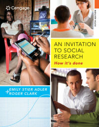 Cover image: An Invitation to Social Research: How It's Done 5th edition 9781285746425