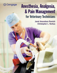 Cover image: Anesthesia, Analgesia, and Pain Management for Veterinary Technicians 1st edition 9781285737409