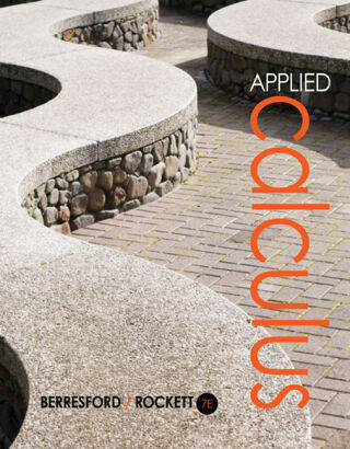 Cover image: Applied Calculus 7th edition 9781305085312