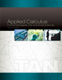 Omslagafbeelding: Applied Calculus for the Managerial, Life, and Social Sciences 10th edition 9781305657861