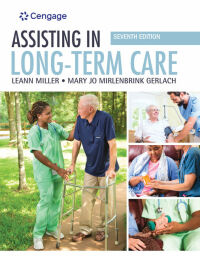 Cover image: Assisting in Long-Term Care 7th edition 9781337625074