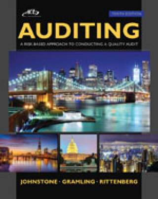 Cover image: Auditing: A Risk Based-Approach 10th edition 9781305080577