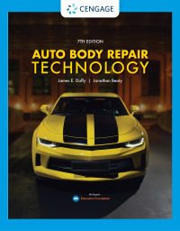 Cover image: Auto Body Repair Technology 7th edition 9780357139790