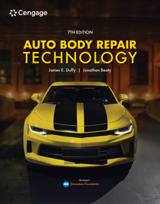Cover image: Auto Body Repair Technology 7th edition 9780357139790