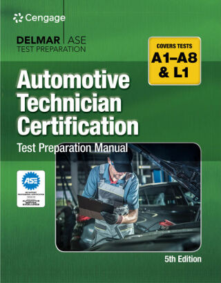 Imagen de portada: Automotive Technician Certification Test Preparation Manual A-Series 5th edition 9780357644607