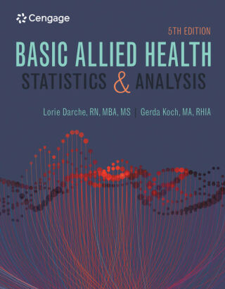Cover image: Basic Allied Health Statistics and Analysis 5th edition 9781337796965