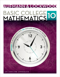 Cover image: Basic College Mathematics: An Applied Approach 10th edition 9781133365440