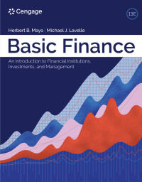 Cover image: Basic Finance: An Introduction to Financial Institutions, Investments, and Management 13th edition 9780357714744