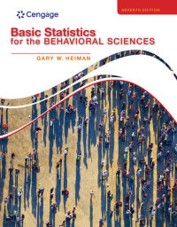 Cover image: Basic Statistics for the Behavioral Sciences 7th edition 9781133956525