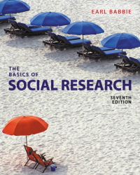 Cover image: The Basics of Social Research 7th edition 9781305503076