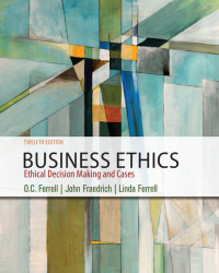 Omslagafbeelding: Business Ethics: Ethical Decision Making & Cases 12th edition 9781337614436