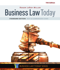 Cover image: Business Law Today, Standard: Text & Summarized Cases 11th edition 9781305644526