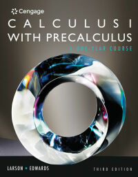 Cover image: Calculus I with Precalculus 3rd edition 9780840068330