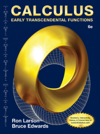 Cover image: Calculus: Early Transcendental Functions 6th edition 9781285774770