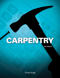 Cover image: Carpentry 6th edition 9781133607366