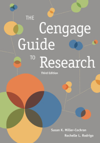 Cover image: The Cengage Guide to Research (w/ APA7E & MLA9E Updates) 3rd edition 9781337280969