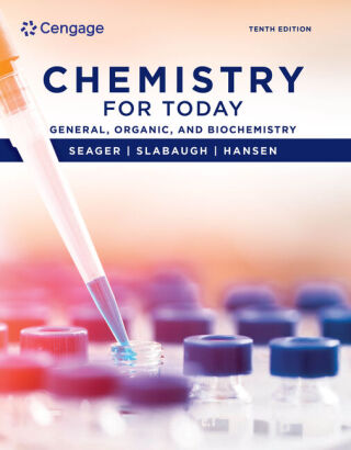 Cover image: Chemistry for Today: General, Organic, and Biochemistry 10th edition 9780357453384