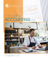 Immagine di copertina: College Accounting, Chapters 1-27 22nd edition 9781305666160