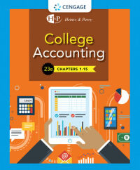 Cover image: College Accounting, Chapters 1-15 23rd edition 9781337794763