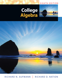 Cover image: College Algebra 8th edition 9781285434773