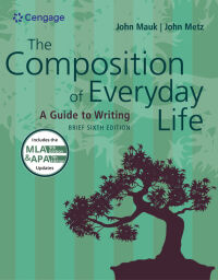 Cover image: The Composition of Everyday Life, Brief (w/ MLA9E & APA7E Updates) 6th edition 9781337556064