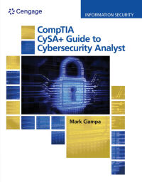 Cover image: CompTIA CySA+ Guide to Cyber Security Analyst 1st edition 9780357541371
