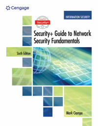 Omslagafbeelding: CompTIA Security  Guide to Network Security Fundamentals 6th edition 9781337288781