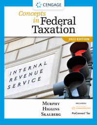 Cover image: Concepts in Federal Taxation 2022 29th edition 9780357515785