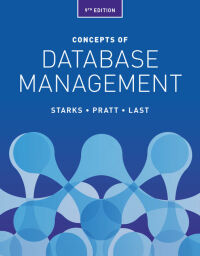 Cover image: Concepts of Database Management 9th edition 9781337093422