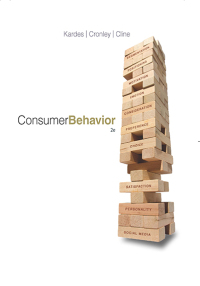 Cover image: Consumer Behavior 2nd edition 9781133587675