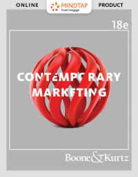 Cover image: Contemporary Marketing 18th edition 9780357033777