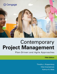 Cover image: Contemporary Project Management: Plan-Driven and Agile Approaches 5th edition 9780357715734
