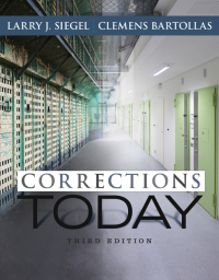 Cover image: Corrections Today 3rd edition 9781305261082