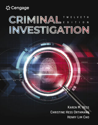 Cover image: Criminal Investigation 12th edition 9780357511671