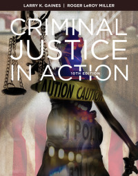 Cover image: Criminal Justice in Action 10th edition 9781337557832