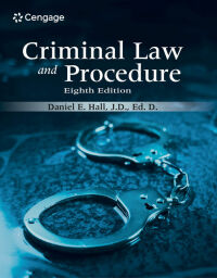 Cover image: Criminal Law and Procedure 8th edition 9780357619339