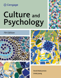 Cover image: Culture and Psychology 7th edition 9780357658055