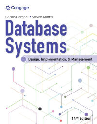 Cover image: Database Systems: Design, Implementation, & Management 14th edition 9780357673034
