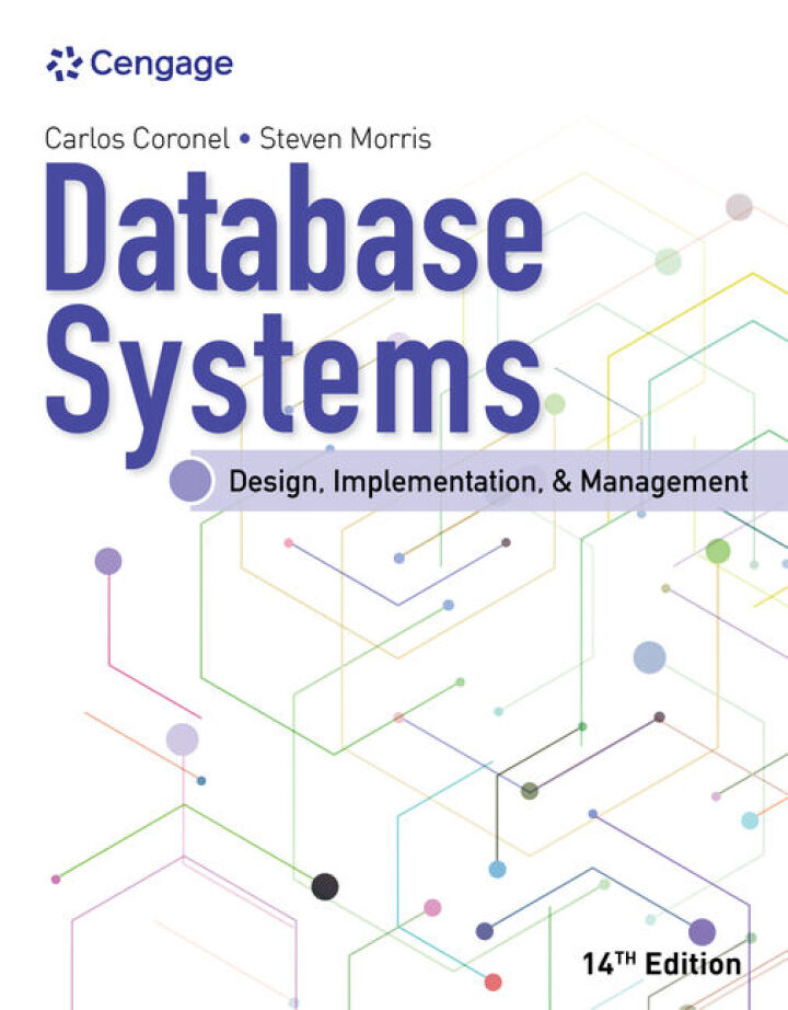 Cover image: Database Systems: Design, Implementation, & Management