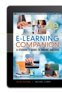 Cover image: E-Learning Companion: Student's Guide to Online Success 4th edition 9781133316312