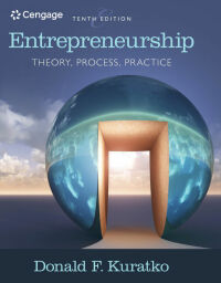 Cover image: Entrepreneurship: Theory, Process, and Practice 10th edition 9781305576247