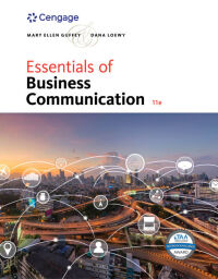 Cover image: Essentials of Business Communication 11th edition 9781337386494