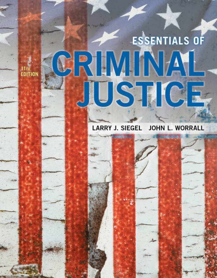 Cover image: Essentials of Criminal Justice