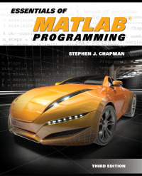 Cover image: Essentials of MATLAB® Programming 3rd edition 9781305970656