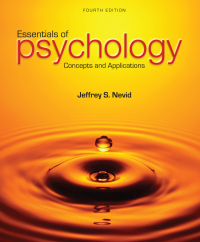 Cover image: Essentials of Psychology: Concepts and Applications 4th edition 9781285751221