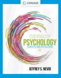Cover image: Essentials of Psychology: Concepts and Applications 6th edition 9780357375587