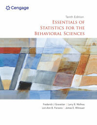 Omslagafbeelding: Essentials of Statistics for the Behavioral Sciences 10th edition 9780357365298